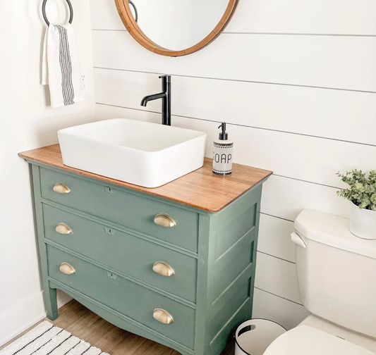 Bathroom Cabinet and Washbasin